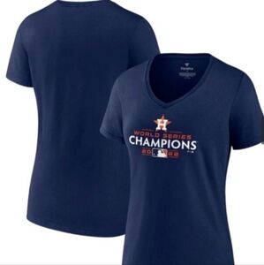 Houston Astros Fanatics Branded Women's 2022 World Series T-Shirt